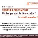 Conférence-débat: Théories du complot : un danger pour la démocratie ?