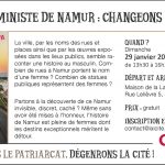 Visite féministe de Namur: changeons de regard!
